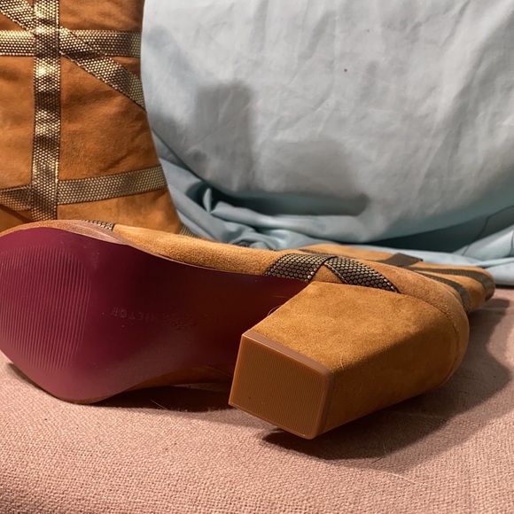 New Paris Hilton chunky boot heel size 9 - Picture 5 of 5